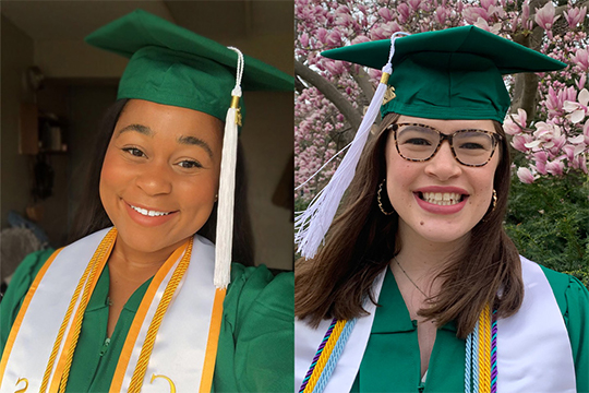 Two Graduates Selected as Commencement Speakers